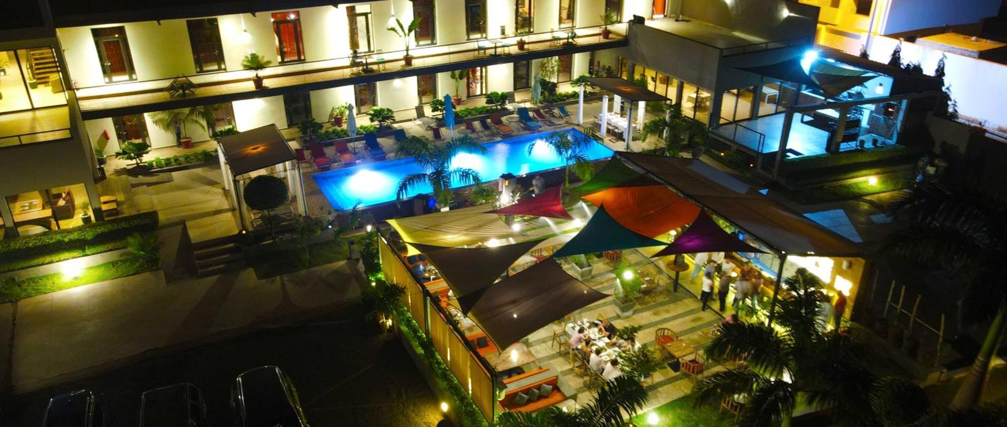 Au Bord De L'Eau Bamako Exterior foto